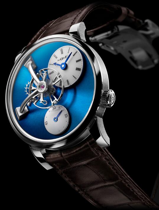 Review MB & F 51.S1L.W LM101 STEEL BLUE watch replica - Click Image to Close